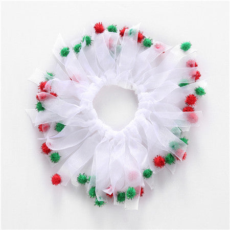 Christmas Pet cat dog Wreath Jingle Bell