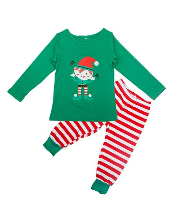 Family Christmas Pajamas Set Family Matching Clothes 2019 Xmas Clothes Adult Kids Pajamas Set Baby Romper Sleepwear