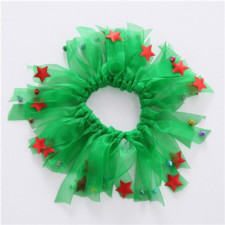 Christmas Pet cat dog Wreath Jingle Bell