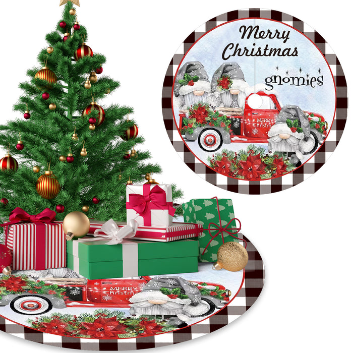 120CM Christmas tree skirt ornaments