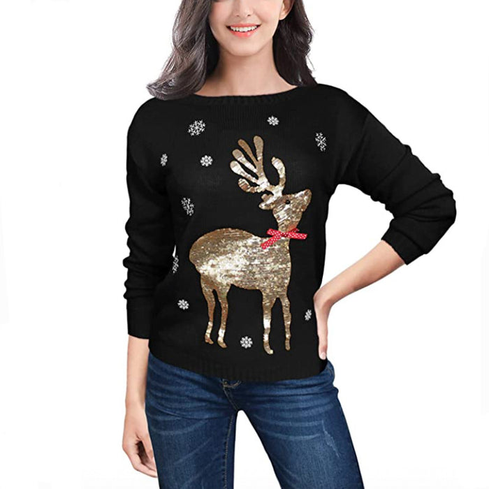 Women's Christmas Pullover Fashion Knitwear