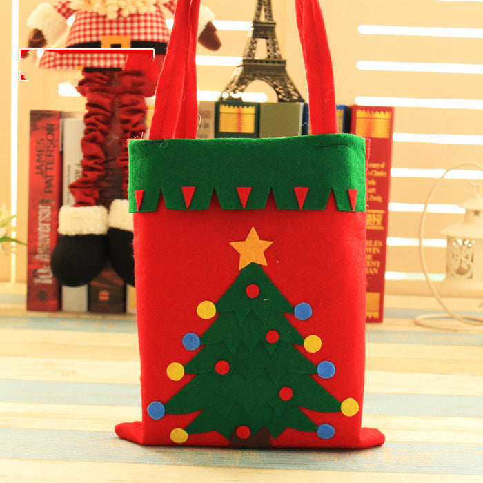 Christmas Decoration Candy Bag Christmas Cloth Patch Tote Bag