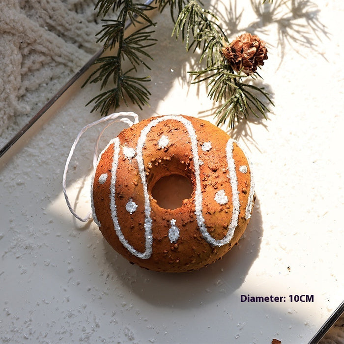 Ins Style Gingerbread Man Christmas Ball Pendant Christmas Tree Diy Internet Celebrity Ornaments