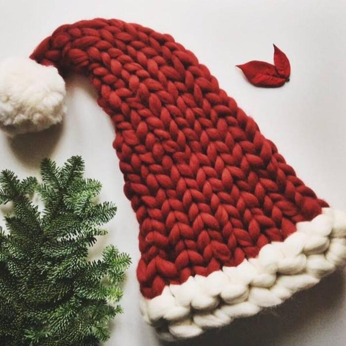 Knitted Christmas Hat/Creative Santa Hat