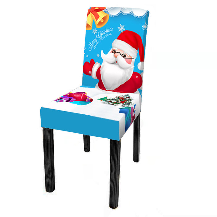 New Christmas Chair Cover Digital Print Christmas Chair Cover Christmas Dining Chair Cover Decorative Chair Cover