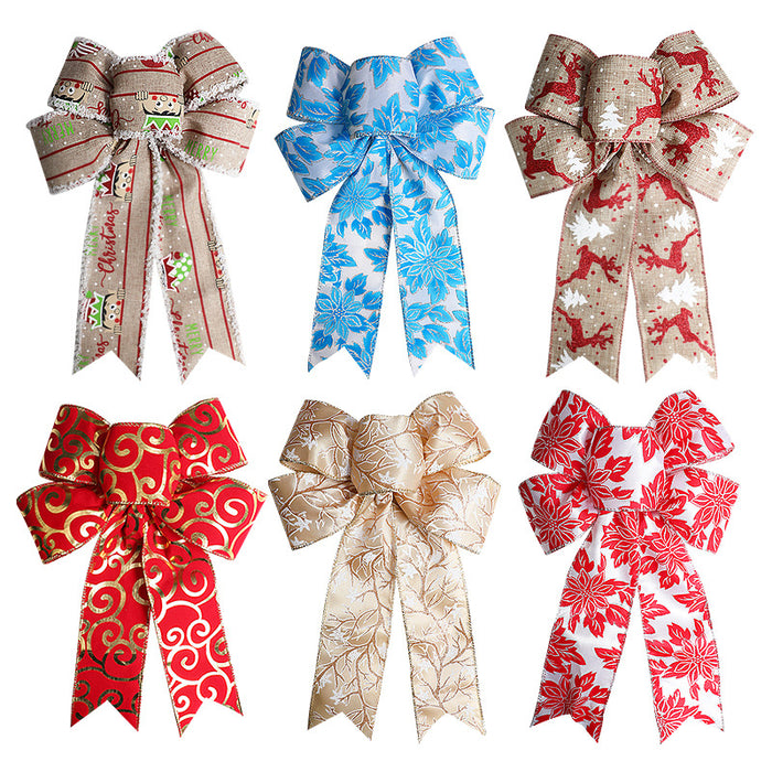 Christmas Ribbon Bow Christmas Decoration