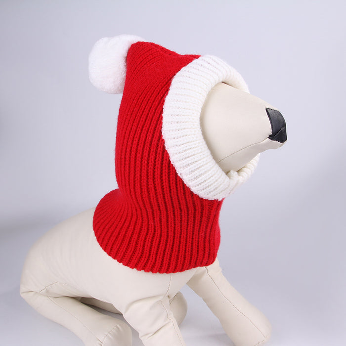 Pet Hat Dog Halloween Christmas Head Cover Cat Teddy Bichon Frightening Headdress Supplies