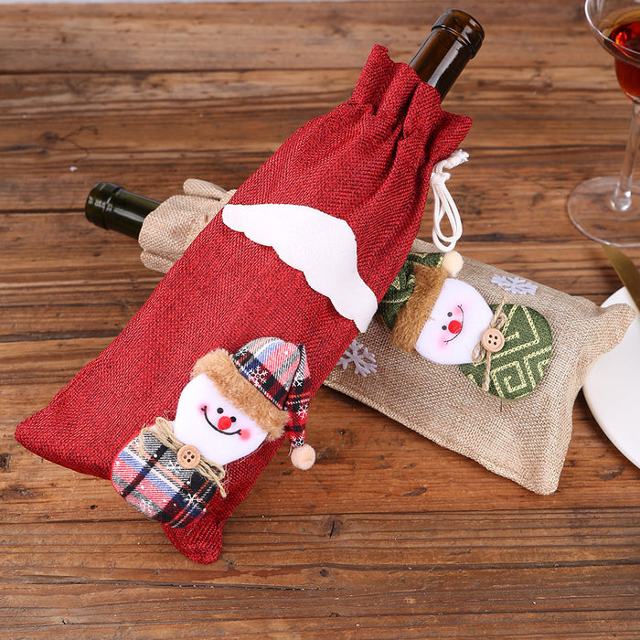 Christmas Decoration Supplies Christmas Bottle Cover