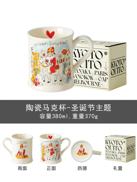 380ml Christmas Ceramic Mug