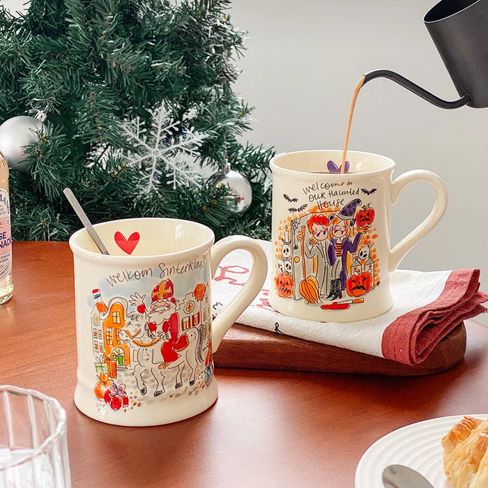 380ml Christmas Ceramic Mug