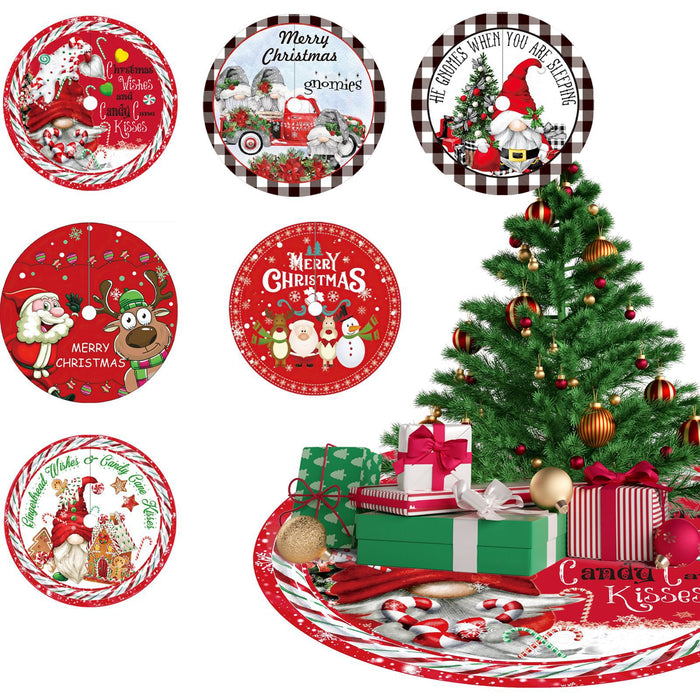 120CM Christmas tree skirt ornaments