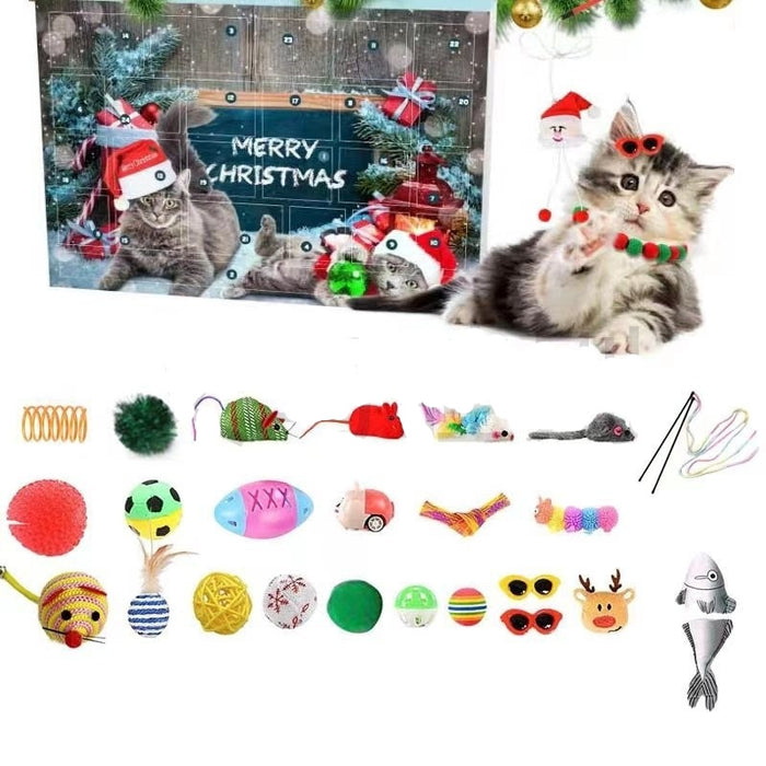 Cat Advent Calendar 2024 Christmas Countdown Blind Box