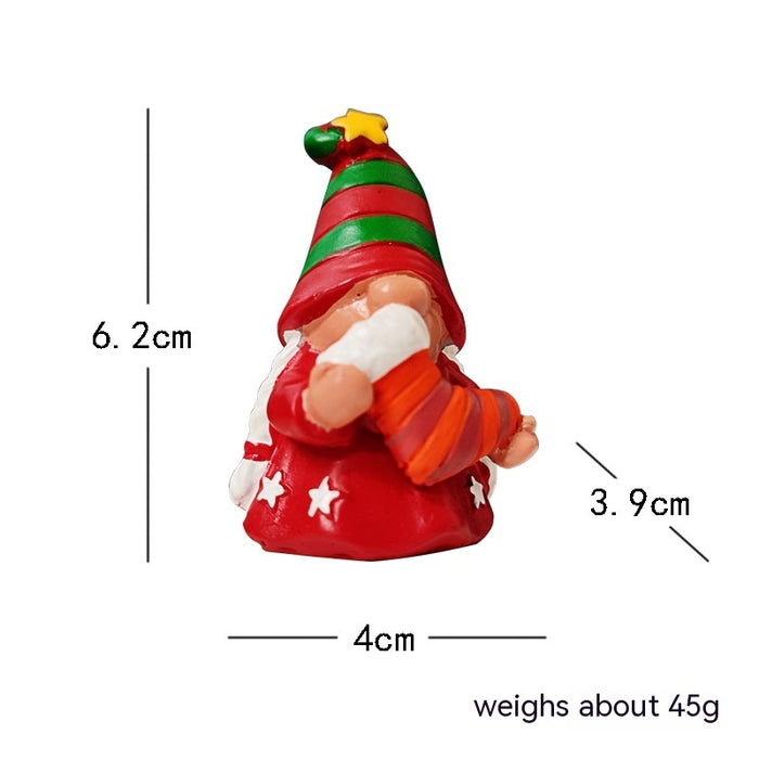 Creative Christmas Gift Home Decorations Resin Craft Ornament