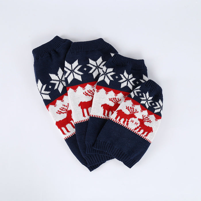 Fashion Personalized Christmas Dog Knitted Sweater