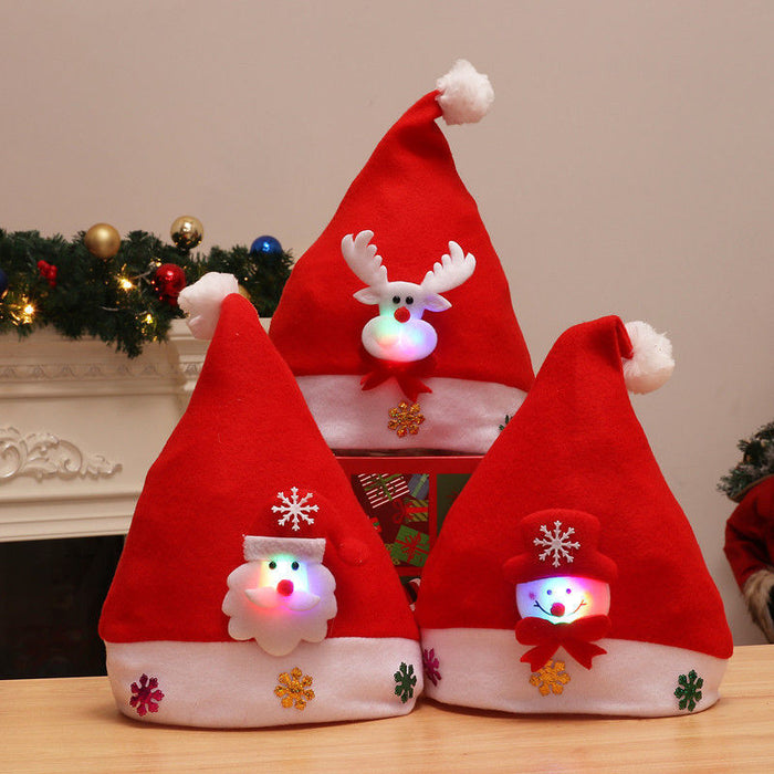 Merry Christmas Hat Light Up LED