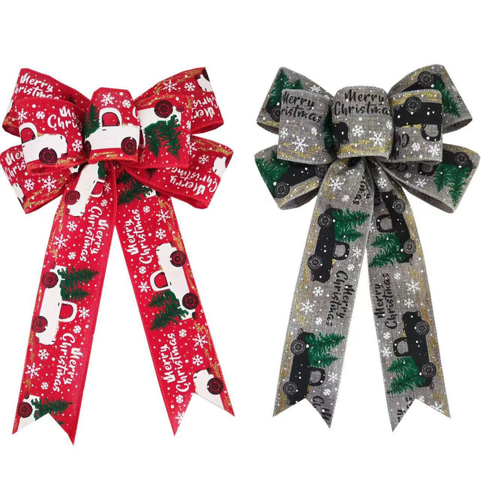 Christmas Ribbon Bows Christmas Decorative Bows