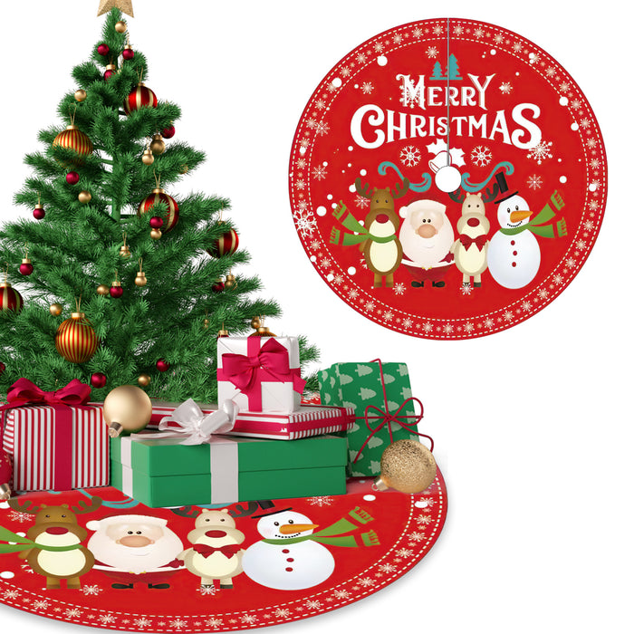 120CM Christmas tree skirt ornaments