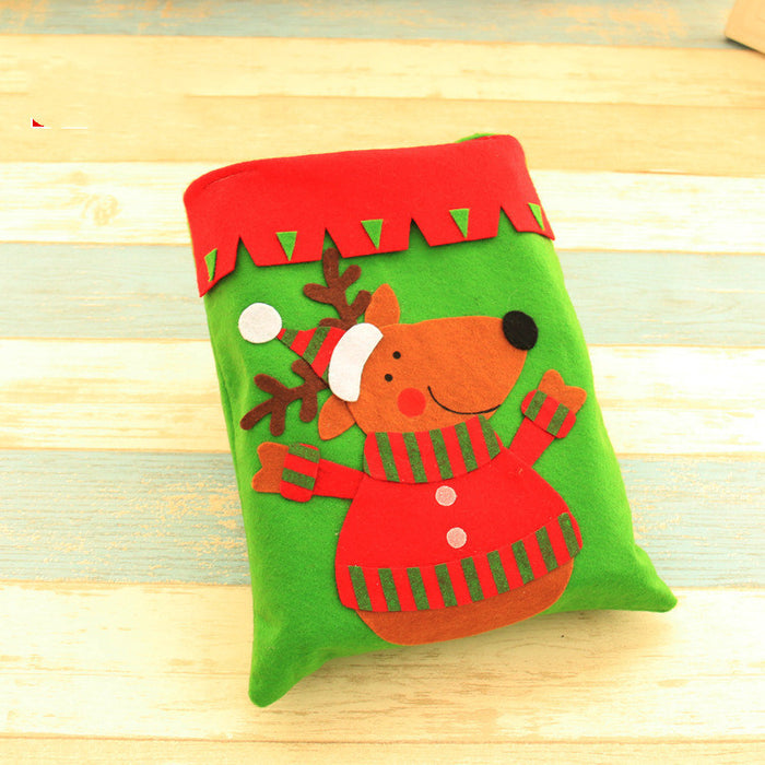 Christmas Decoration Candy Bag Christmas Cloth Patch Tote Bag