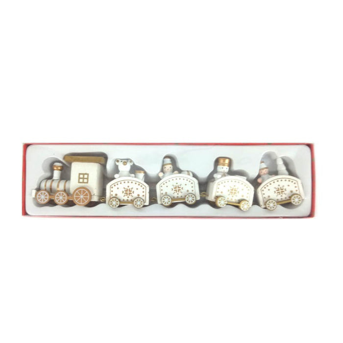 Christmas Decorations Christmas Wooden Small Train