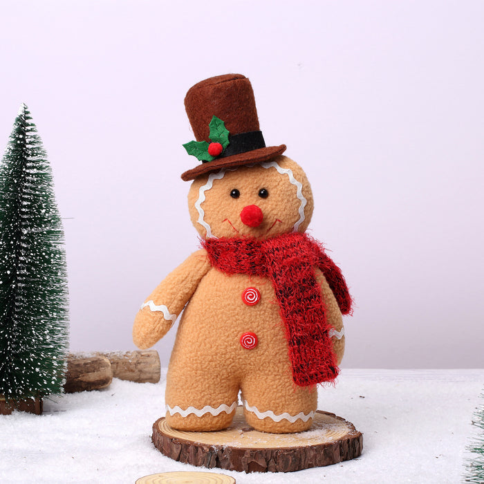 New Christmas Decoration Gingerbread Man Doll