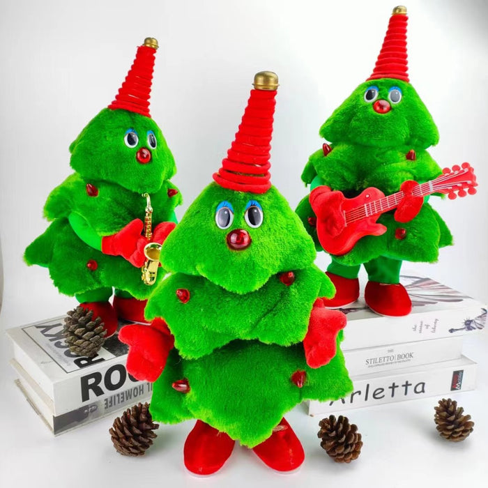 Electric Plush Dancing Christmas Tree