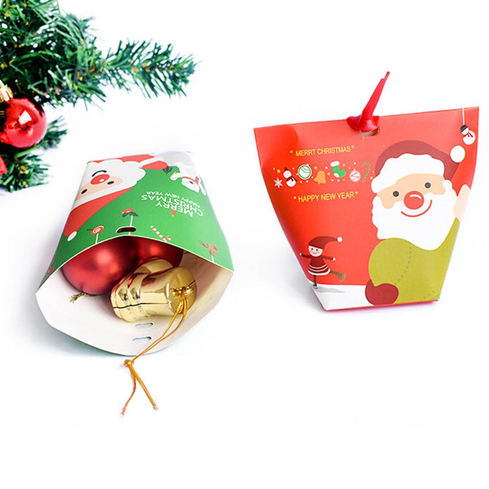 12Pcspcs/set Christmas Gift Box Apple Gift Box