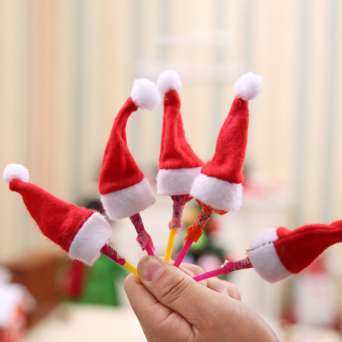 Christmas Hat Non-woven Fabric Small Hat 4 7cm