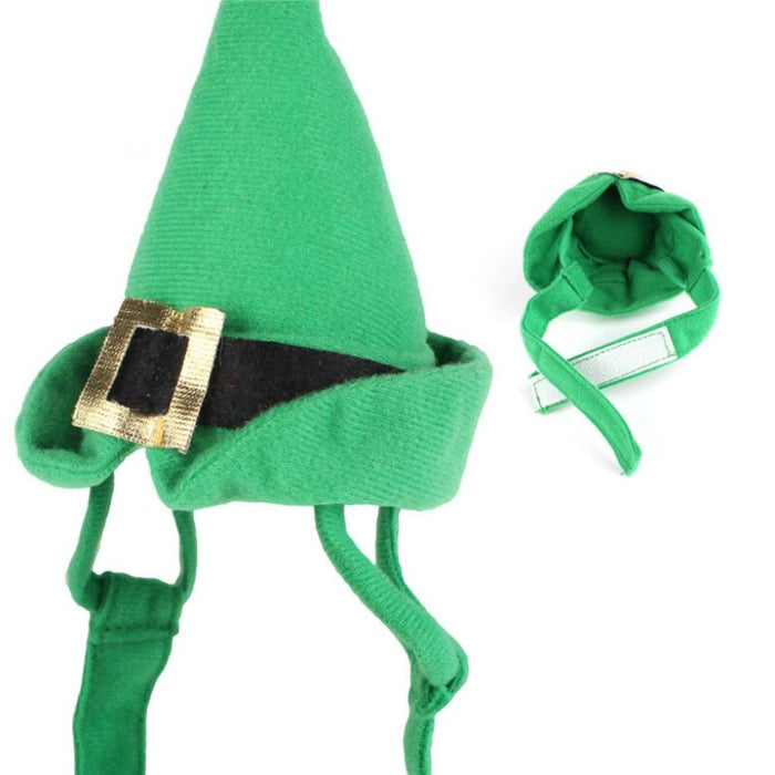 Polyester Pet Cone Hat And Collar Set