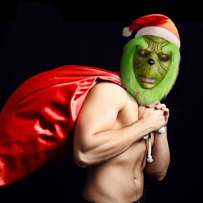 Grinch Mask Grinch Grinch Latex Headgea