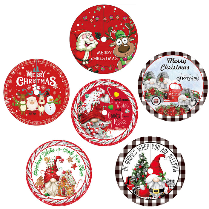 120CM Christmas tree skirt ornaments