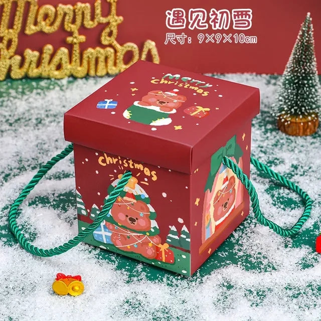 Christmas Gift Box Christmas Gift Packaging Empty Box