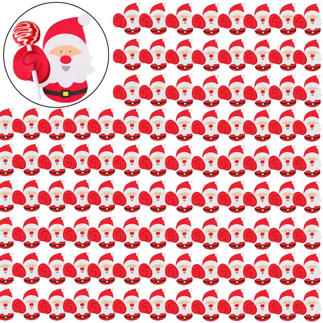 Christmas Lollipop Paper Card