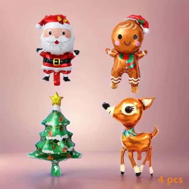 Christmas Shape Foil Balloon Toy