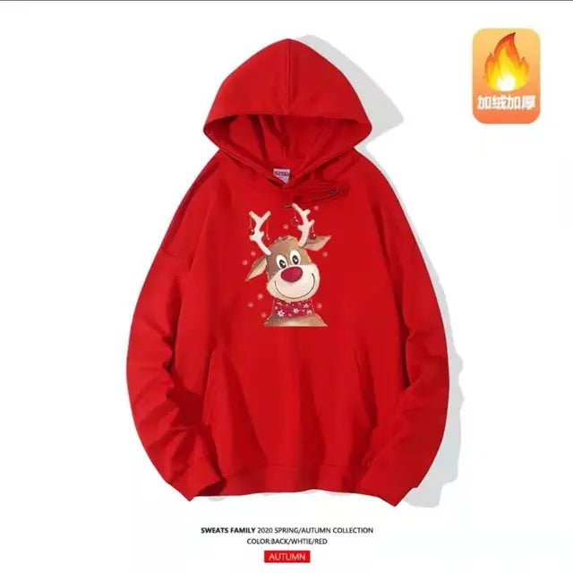 Christmas Streetwear Long Sleeve  Hoodies