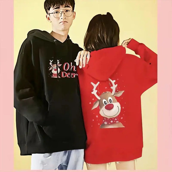 Christmas Streetwear Long Sleeve  Hoodies