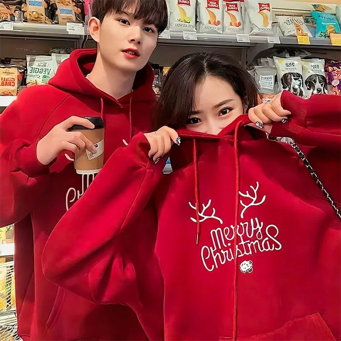 Christmas Streetwear Long Sleeve  Hoodies