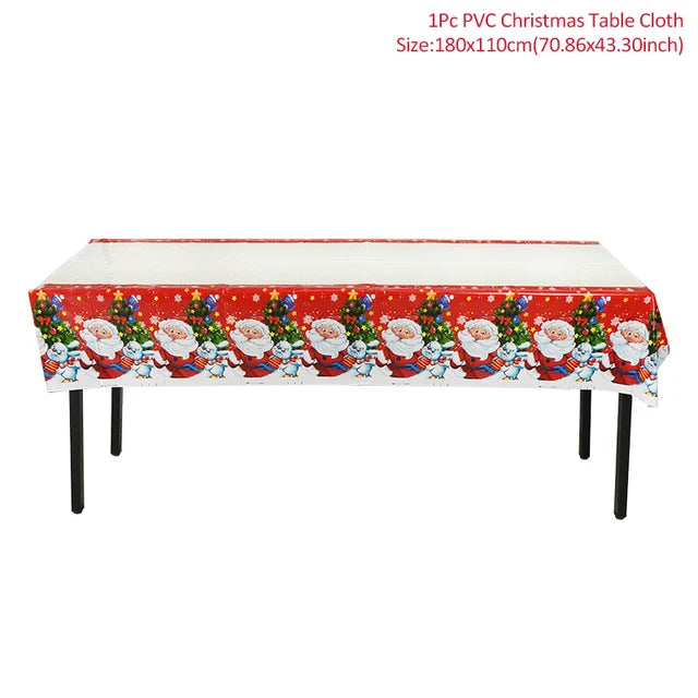 Christmas Table Runner Merry Christmas Decoration