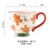 Creativity Christmas Ceramic Tea Mugs 500 Ml