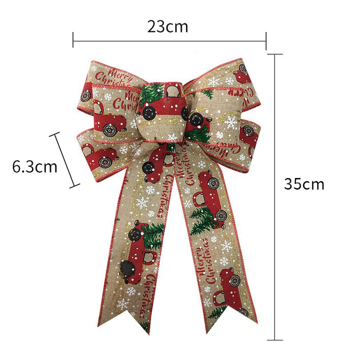 Christmas Ribbon Bows Christmas Decorative Bows