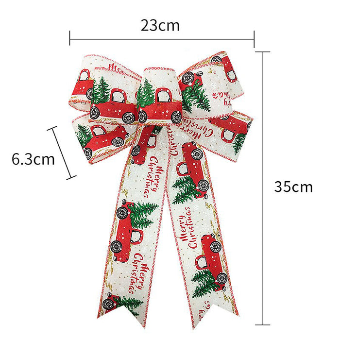 Christmas Ribbon Bows Christmas Decorative Bows