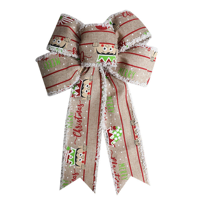 Christmas Ribbon Bow Christmas Decoration