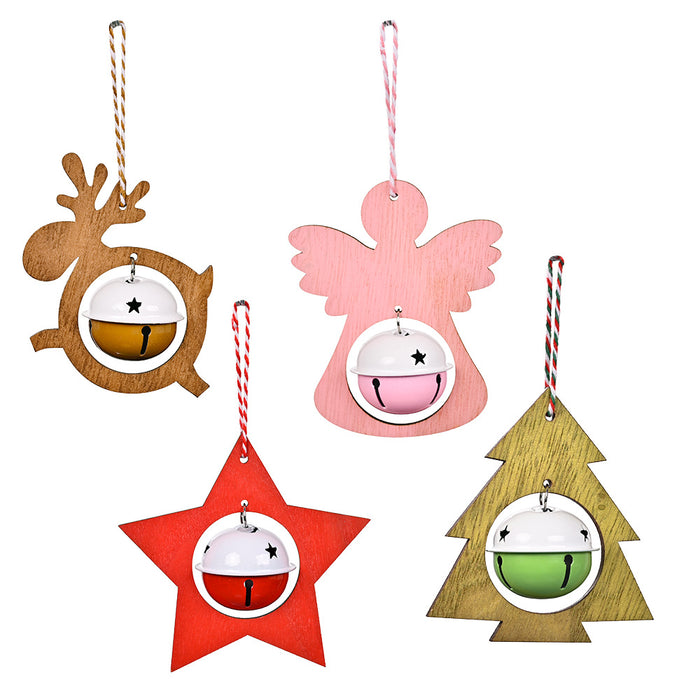 New Christmas Decoration Non-Woven Bell Pendant