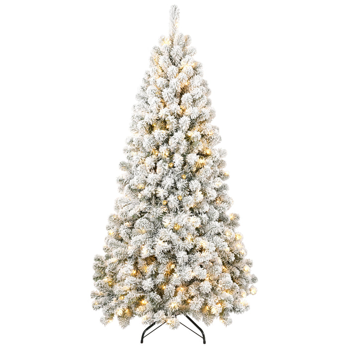 7FT PVC Memory Wire Christmas tree (With Light)