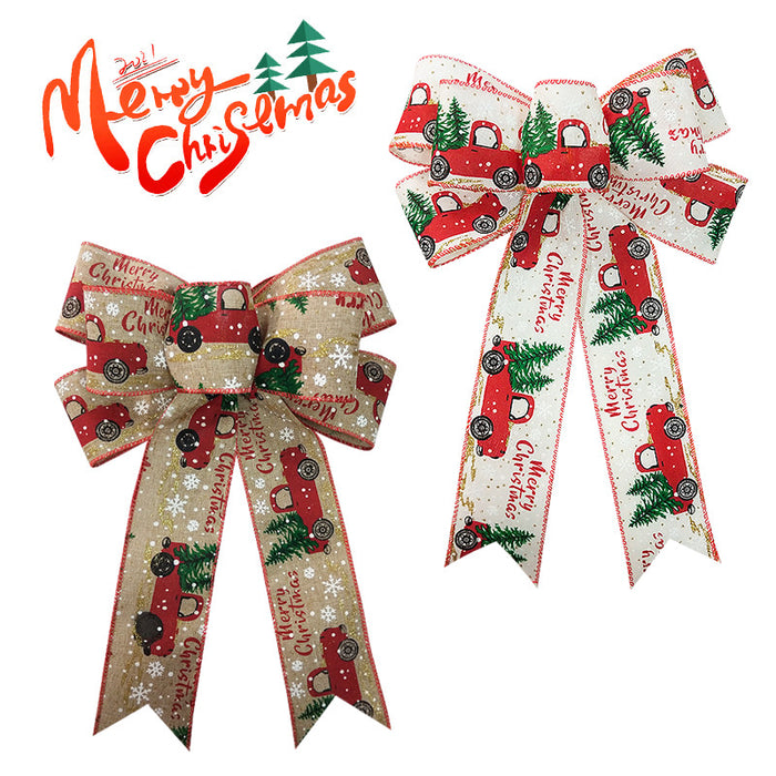 Christmas Ribbon Bows Christmas Decorative Bows