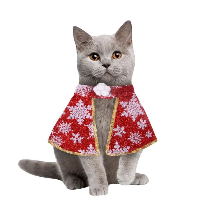 Cat Dog Christmas Cosplay Clothing Funny  Dress Up Pet Accessories  Pet's Lovely   Winter Jackets Outfits