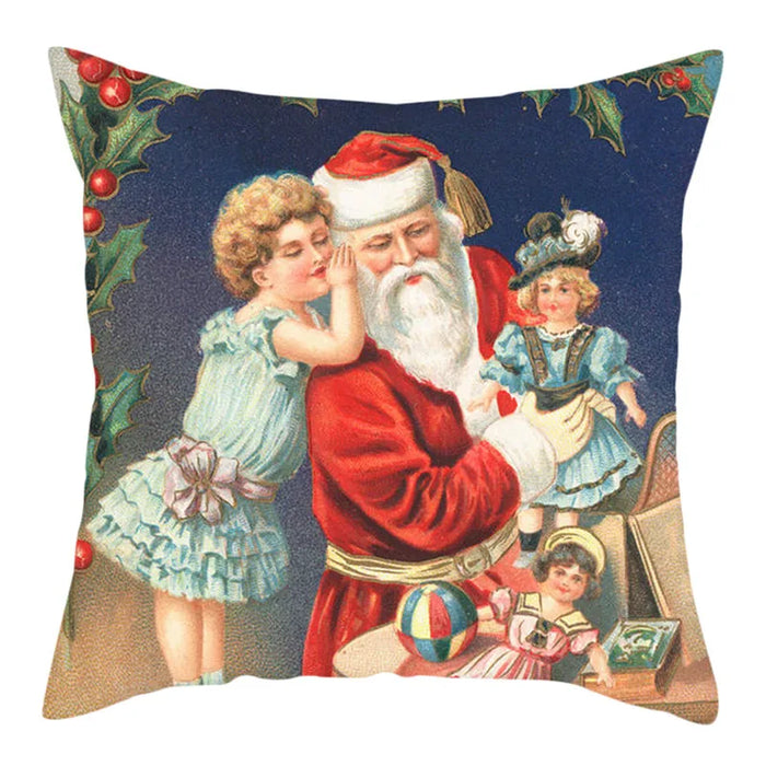 Christmas Style Animals Cushion Cover