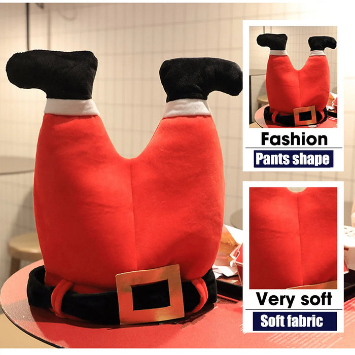 Christmas Santa Claus Hat Electric Moving Pants Hat