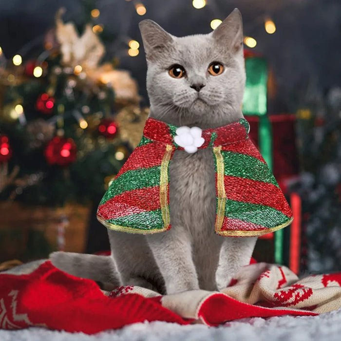 Cat Dog Christmas Cosplay Clothing Funny  Dress Up Pet Accessories  Pet's Lovely   Winter Jackets Outfits