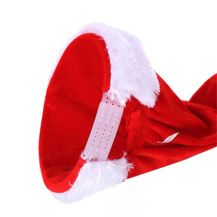 Merry Christmas Singing Dancing Moving Santa Hat Funny Hat Xmas Gift For Child New Year Cap Merry Christmas Decoration Xmas Cap