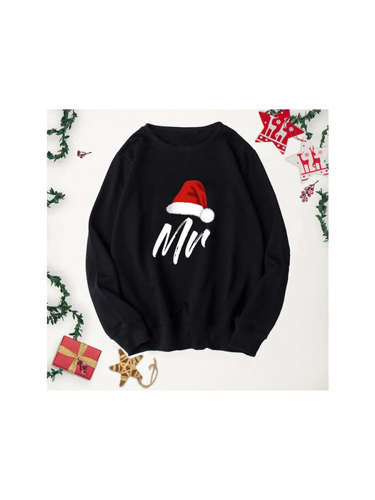 Merry Christmas Couple Sweatshirts Mr and Mrs